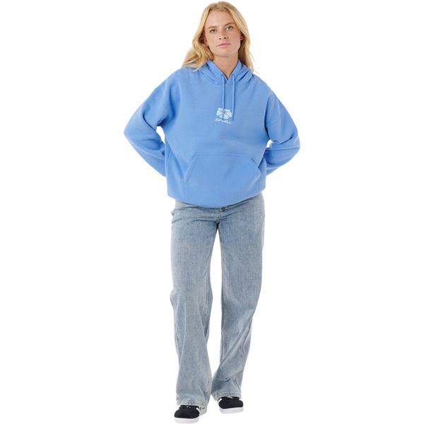 2025 Rip Curl Womens Oceanic Heritage Hoodie 09NWFL - Blue
